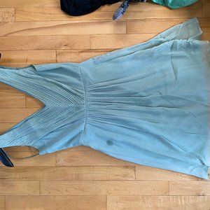 J.Crew Bridesmaid Dress - Silk Chiffon, Dusty Sage